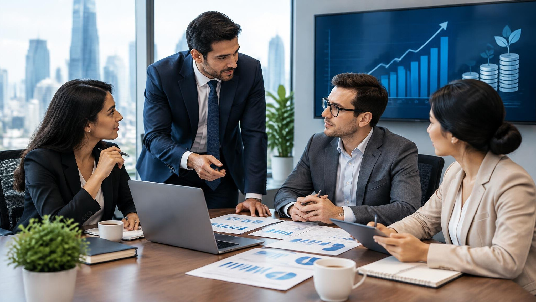 business team meeting